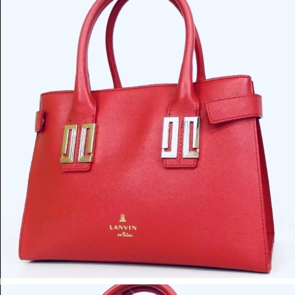 Lanvin Handbags - LANVIN  Hand Bag Purse Satchel